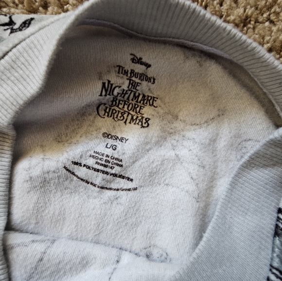 Disney Nightmare Before Christmas Womens Pajamas Size Large - Picture 4 of 5